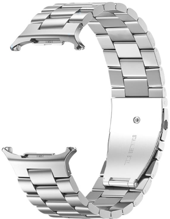 Drakero Kovový pro Samsung Galaxy Watch Ultra stříbrný