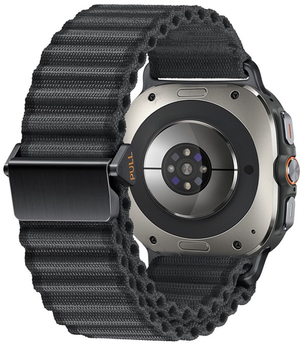 Drakero Nylonový ALPINE pro Samsung Galaxy Watch Ultra černý