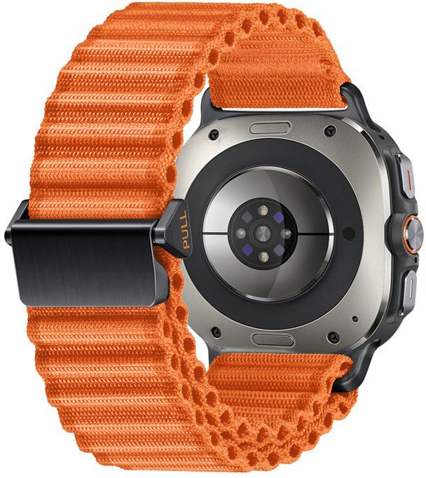 Drakero Nylonový ALPINE pro Samsung Galaxy Watch Ultra oranžový