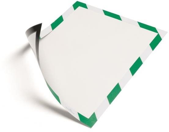 DURABLE Duraframe magnetický bezpečnostní rám A4 zelenobílý