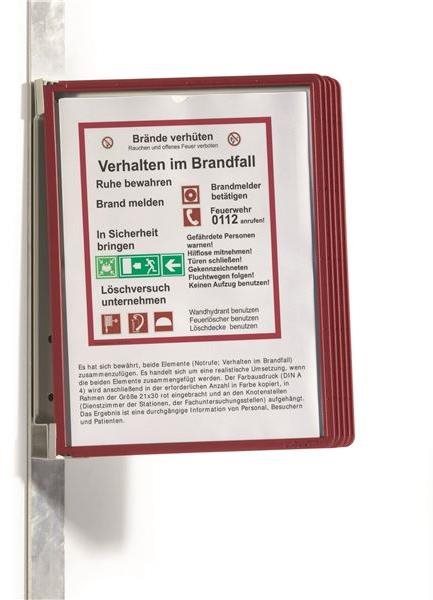 DURABLE Vario Wall 5 magnetický panel s 5 kapsami