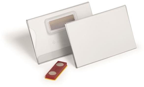 Visačky DURABLE s magnetem 5.4 x 9 cm, balení 25 ks