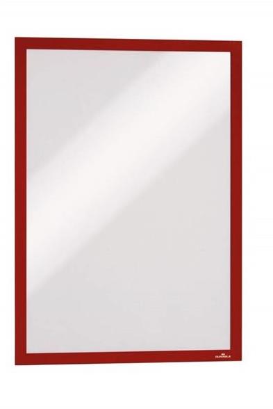 DURABLE Duraframe A3 samolepicí rámy v červené barvě
