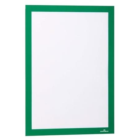 Samolepicí rámy DURABLE Duraframe zelené A4