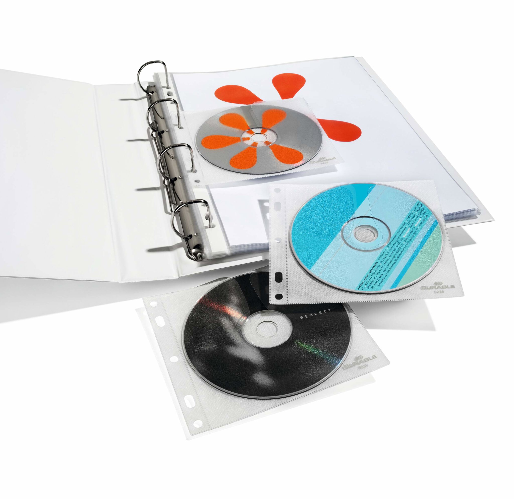 DURABLE na CD/DVD s ochrannou látkou