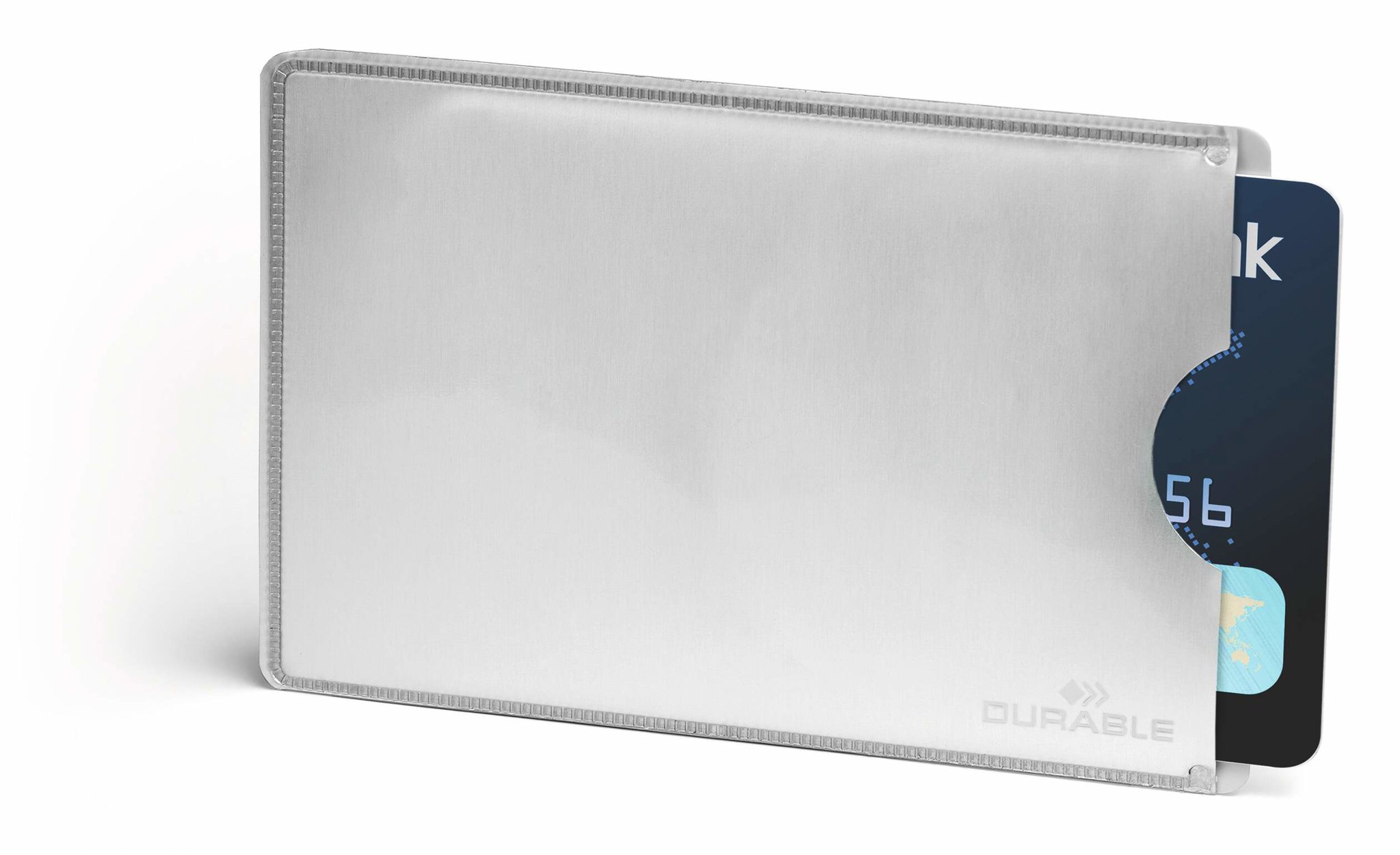 DURABLE s RFID ochranou, stříbrné - balení 10 ks