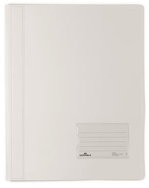 DURABLE A4+ s rychlovazačem, průsvitné, bílé