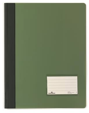 DURABLE A4+ s rychlovazačem, průsvitné, zelené