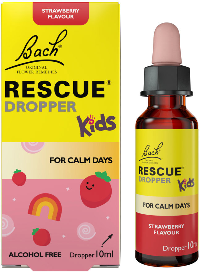 Dr. Bach Rescue® Kids Krizové kapky pro děti 10 ml s příchutí jahody