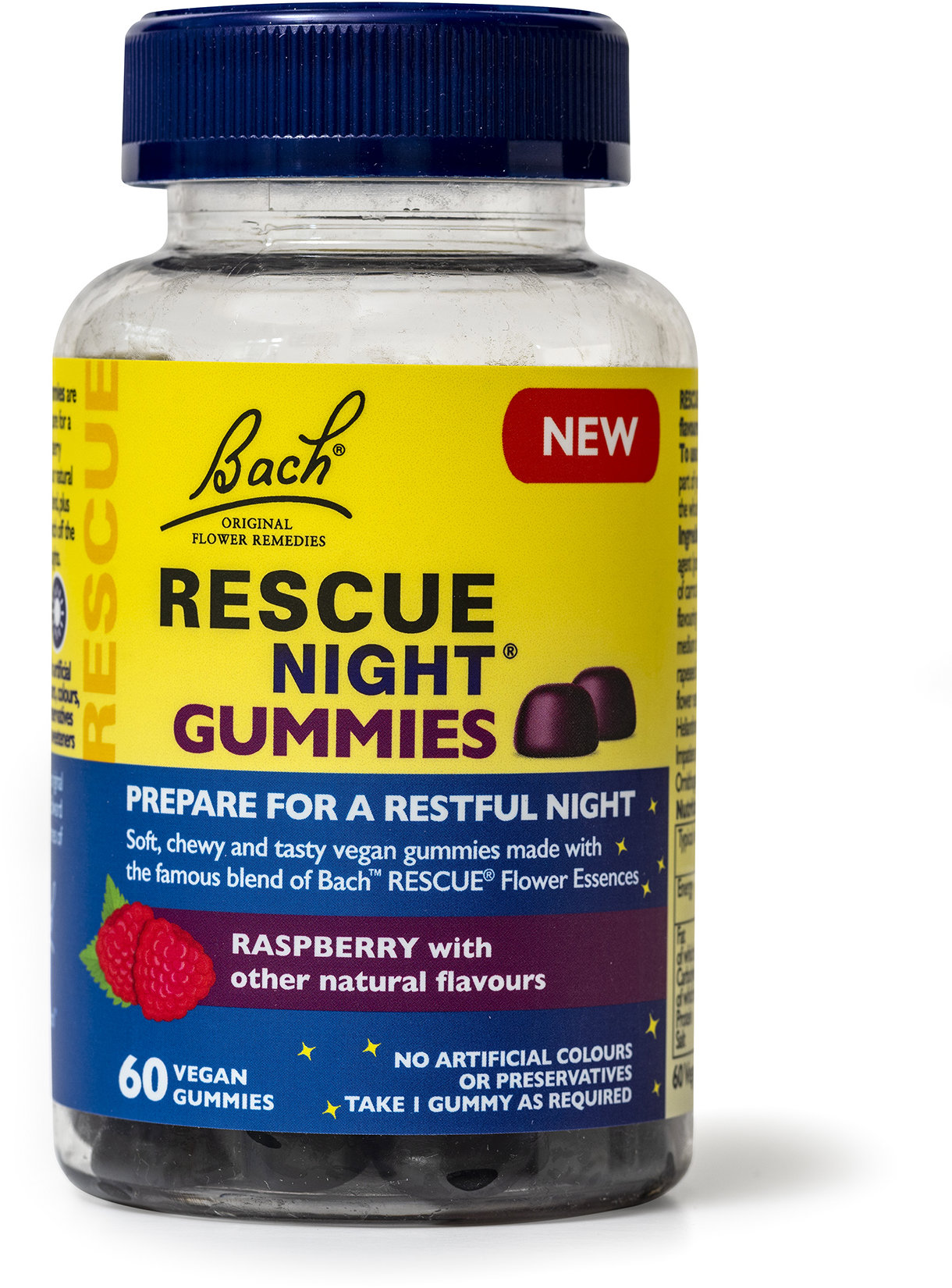 Dr. Bach Rescue® Night Gummies želatinové pastilky 100 g/60 ks