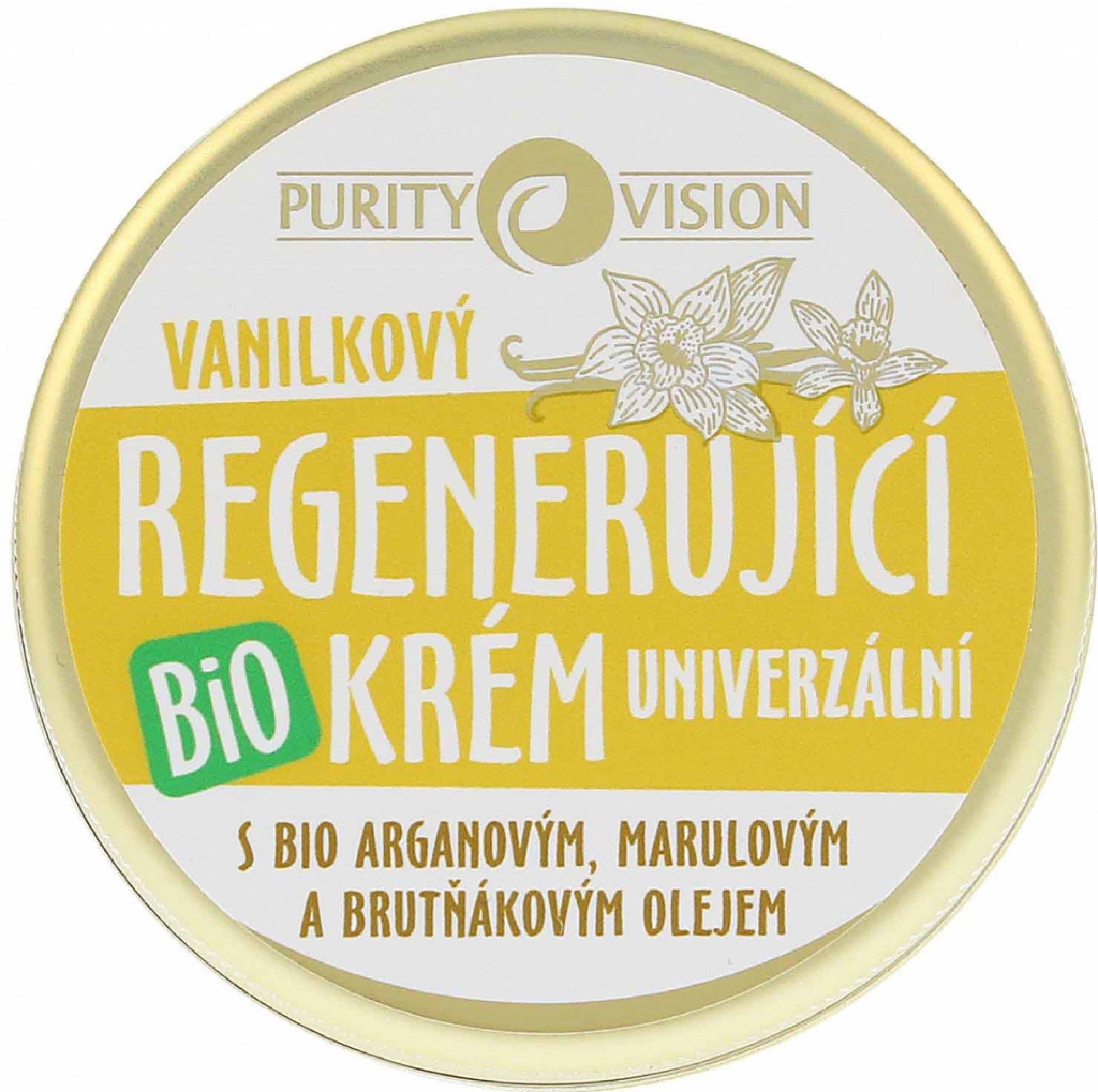 PURITY VISION Bio Vanilkový regenerující krém univerzální 70 ml