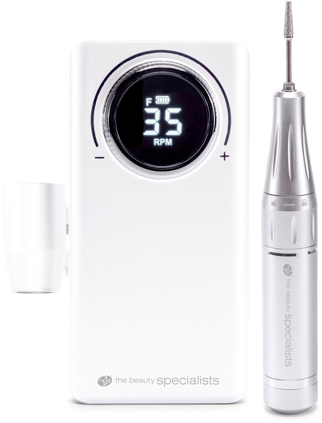 RIO Proffessional Electric Nail File, stříbrný
