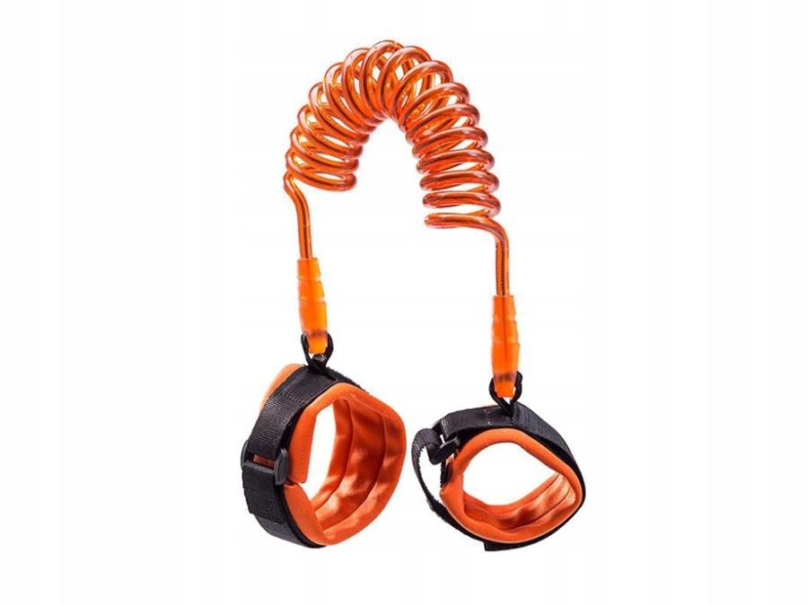 Verk Dětské vodítko na zápěstí 150 cm, oranžové