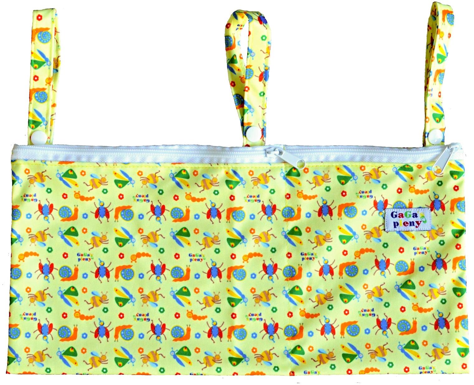 GaGa's Organizér na kočár / postýlku, louka