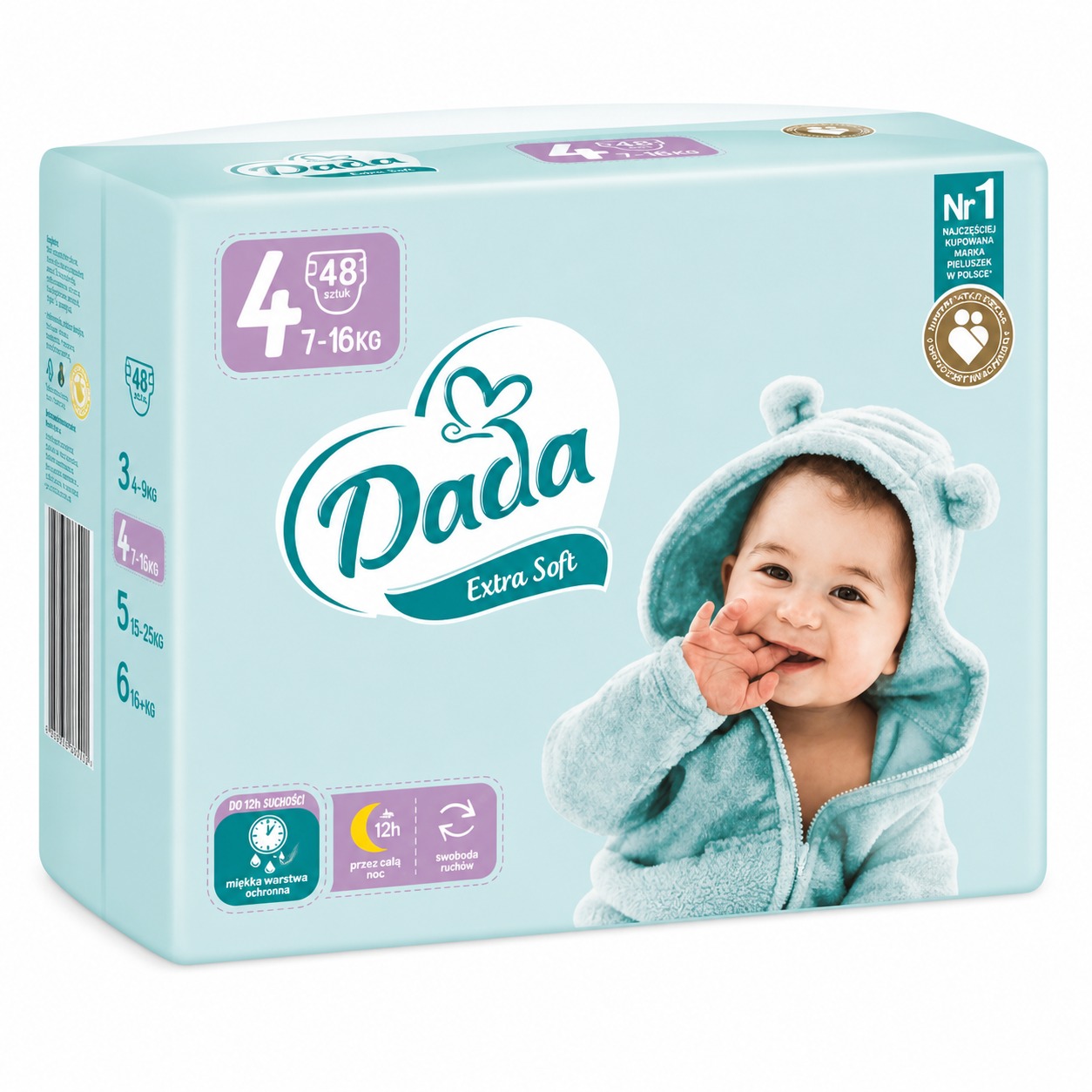 DADA Extra Soft vel. 4 48 ks