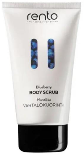 RENTO Pleťový peeling - sůl do sauny, borůvka 150 ml