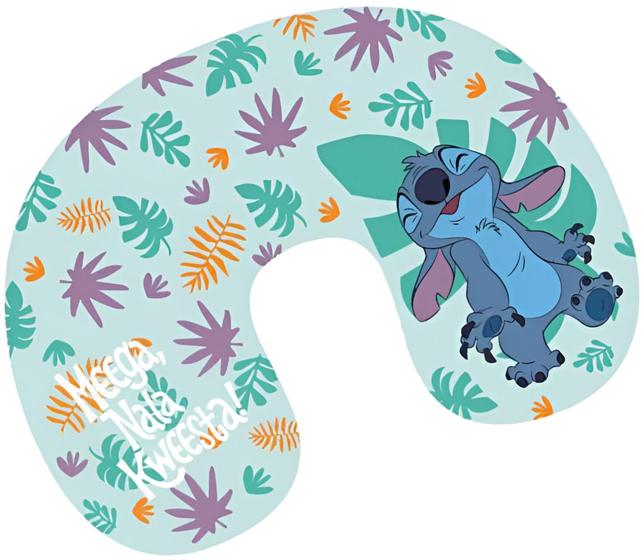 DISNEY Cestovní polštář Lilo a Stitch/List