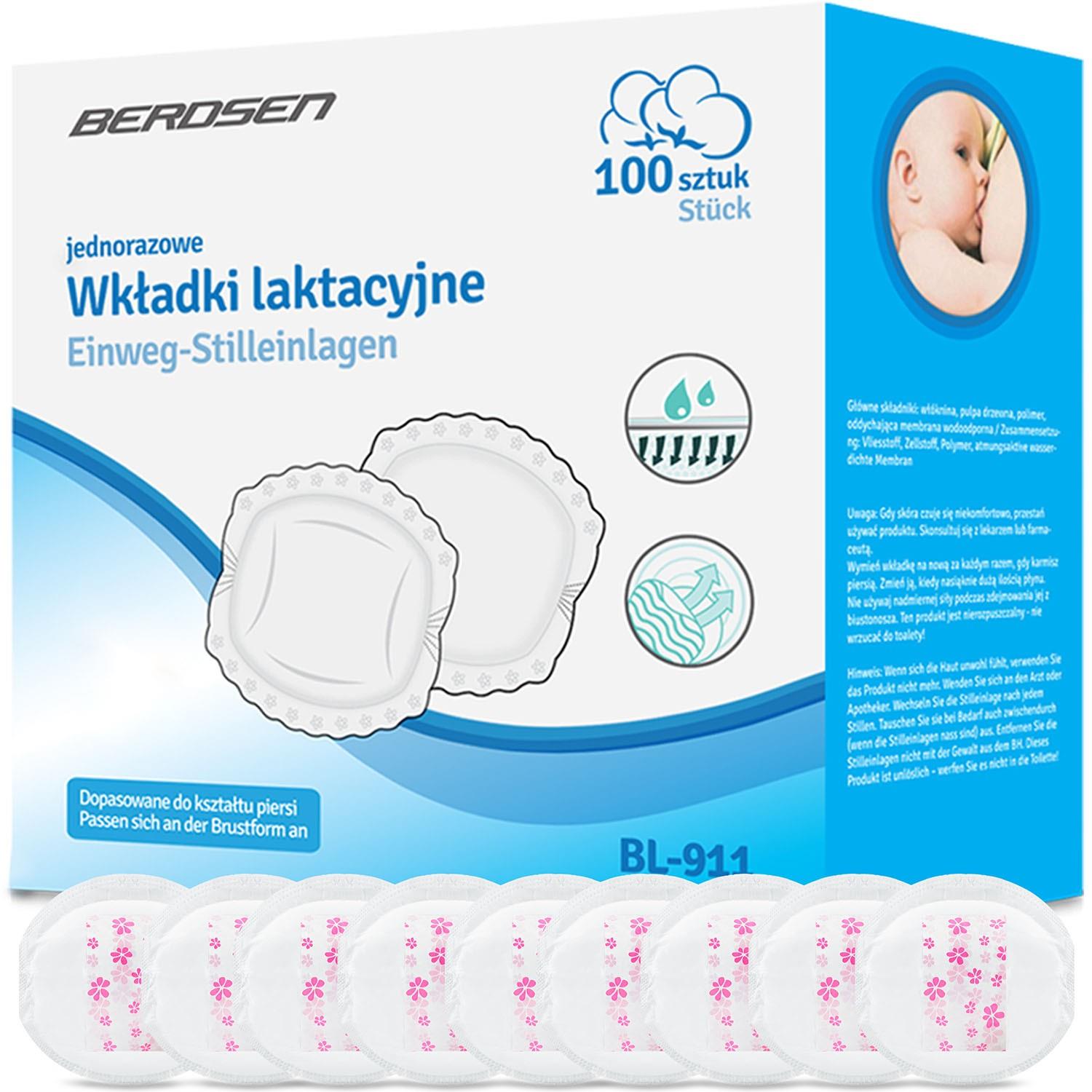 Berdsen BL-911 Prsní vložky pro kojící matky - ultra absorpční