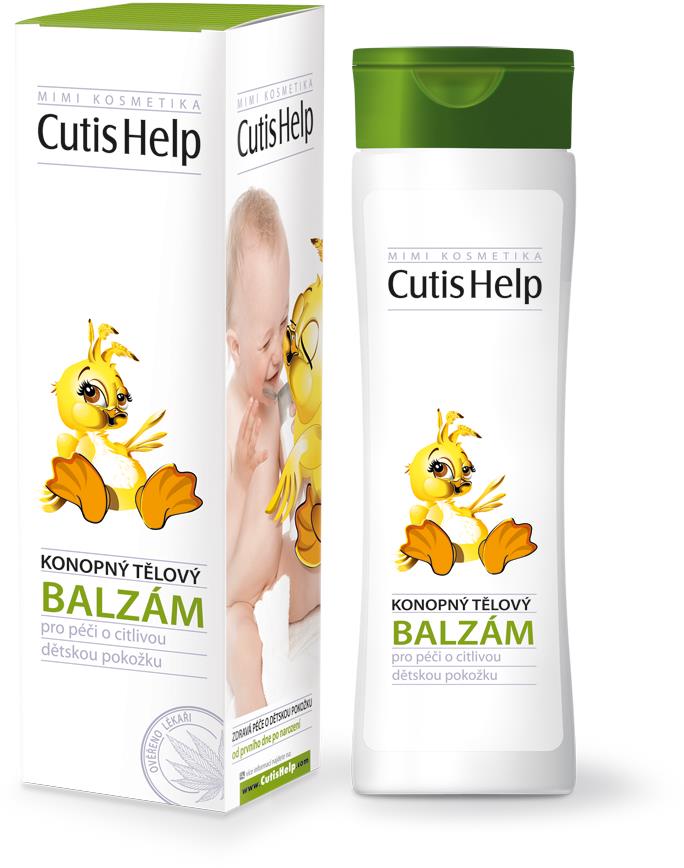 Parenteral CutisHelp mimi konopný tělový balzám 200 ml