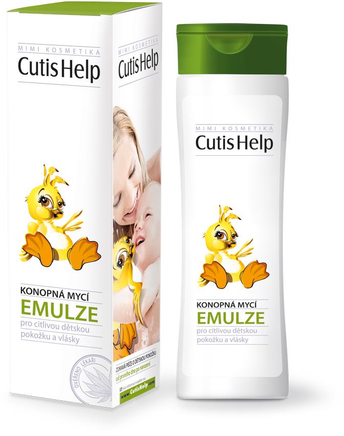 CutisHelp Mimi konopná mycí emulze 200 ml
