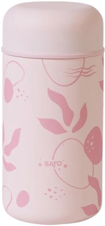 Saro Baby Nerezová termoska na jídlo 500 ml Pink