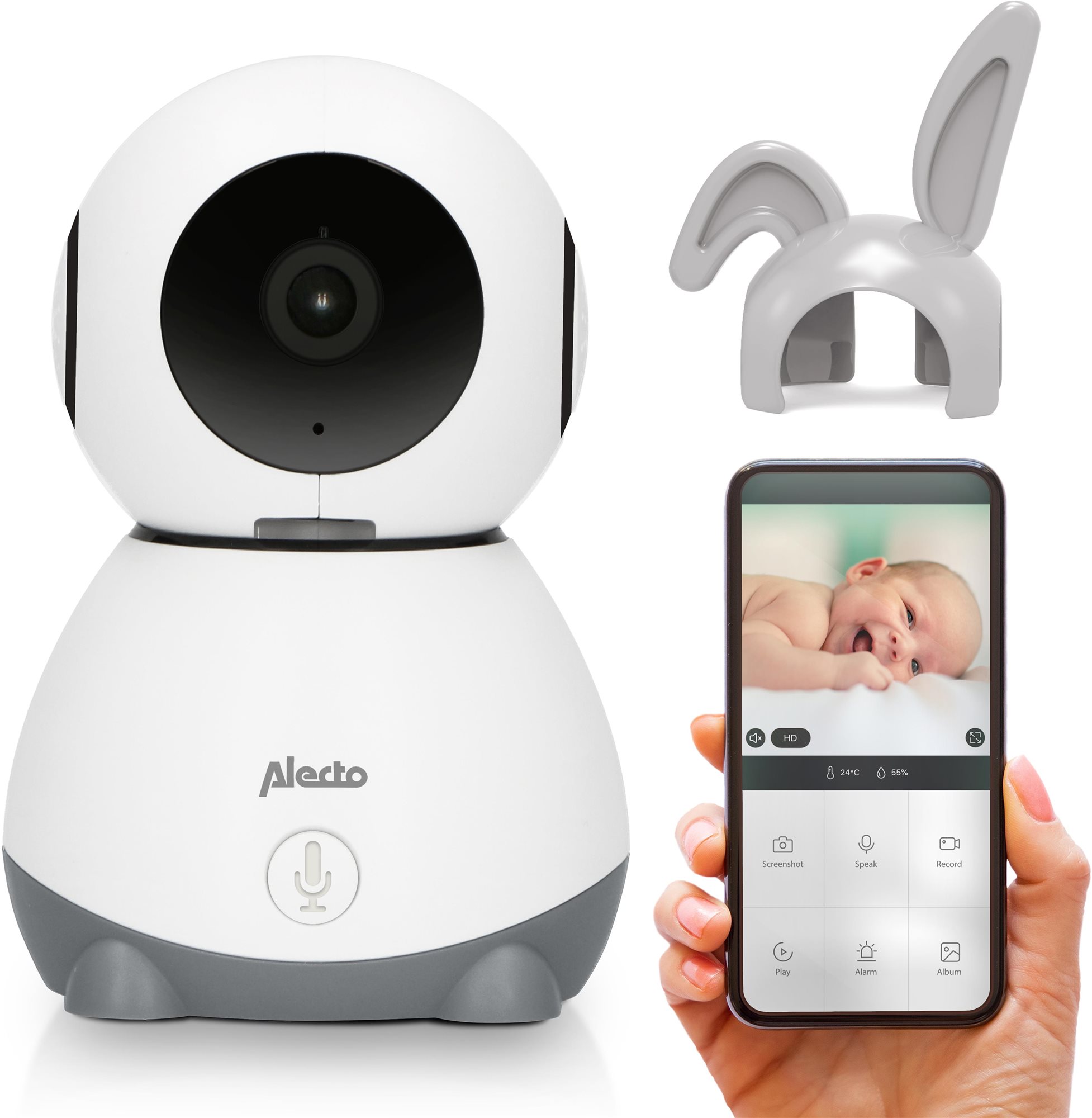 Alecto Dětská chůvička SMARTBABY10