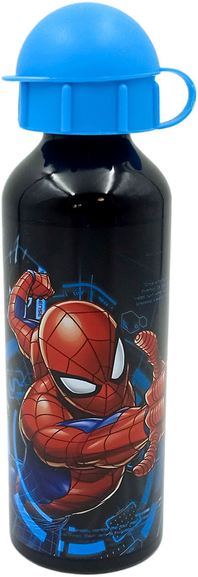 MARVEL Láhev na pití 520 ml, tyrkysová - Spiderman