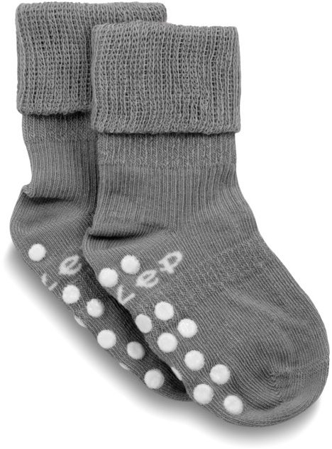 KipKep Dětské ponožky Stay-on-Socks Antislip 18-24 m 1 pár Grey