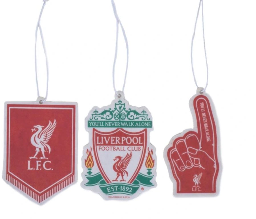 FC Liverpool - sada osvěžovačů vzduchu