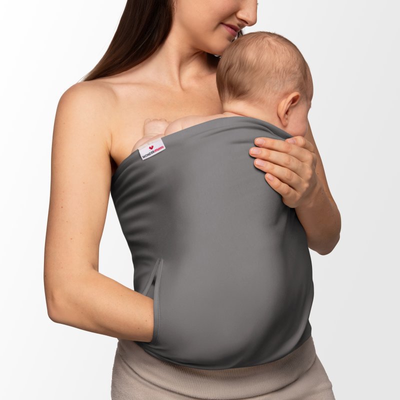 Wondermom Bonding Band Skin to Skin Grey