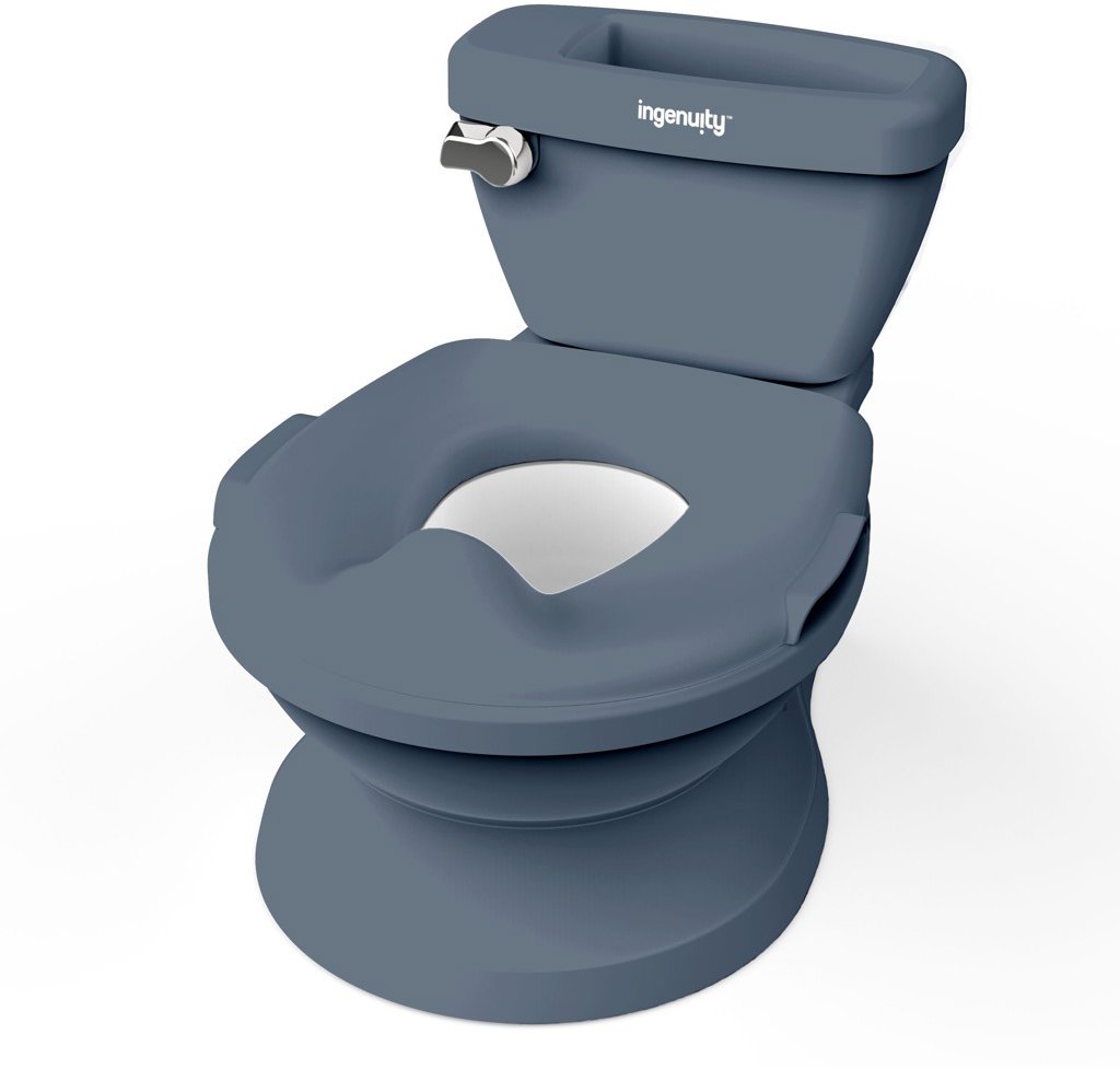 INGENUITY Toaleta dětská se zvukem My Size™ modrá
