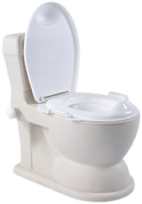 Siva WC nočník Potty béžový XL