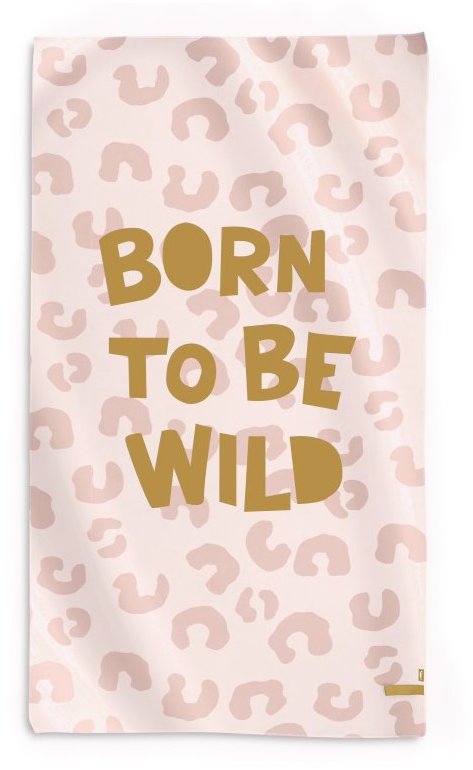 Saro Baby Mikrovláknová osuška 90 × 160 cm Born to be Wild
