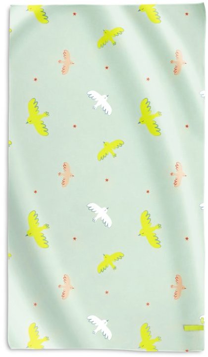 Saro Baby Mikrovláknová osuška 90 × 160 cm Tropicool Green