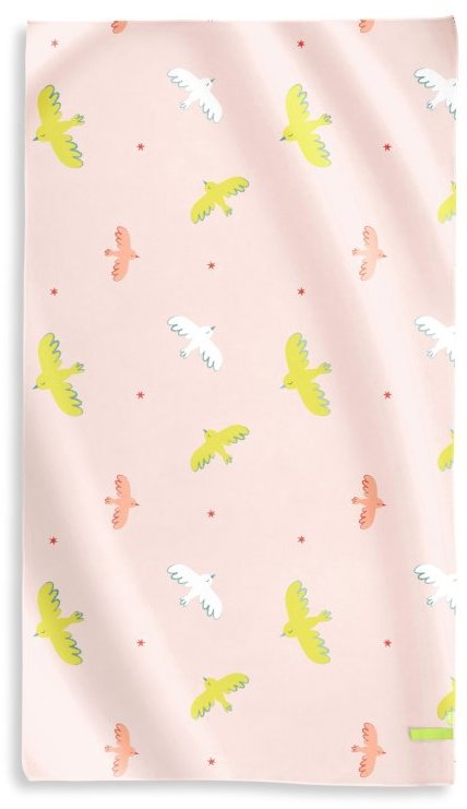 Saro Baby Mikrovláknová osuška 90 × 160 cm Tropicool Pink