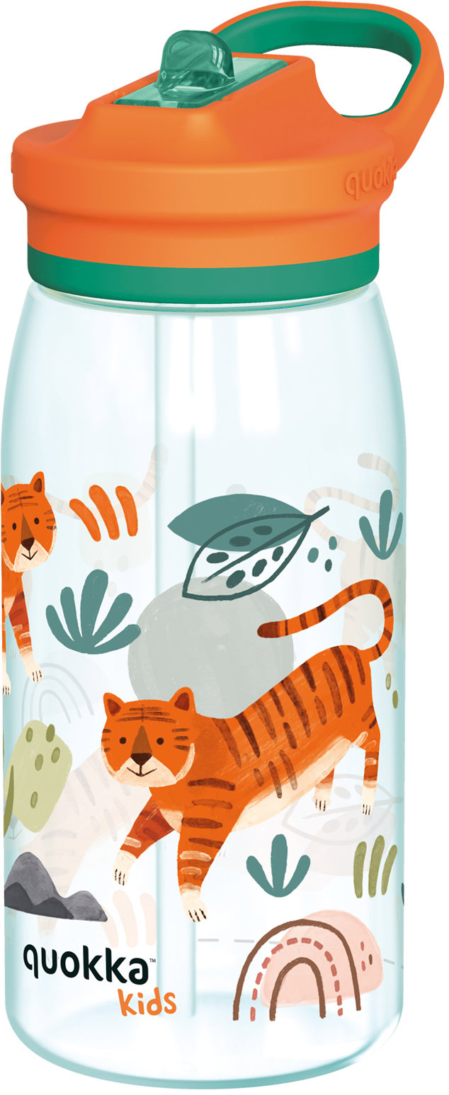 Quokka Glow Kids s pítkem 580 ml Tigers