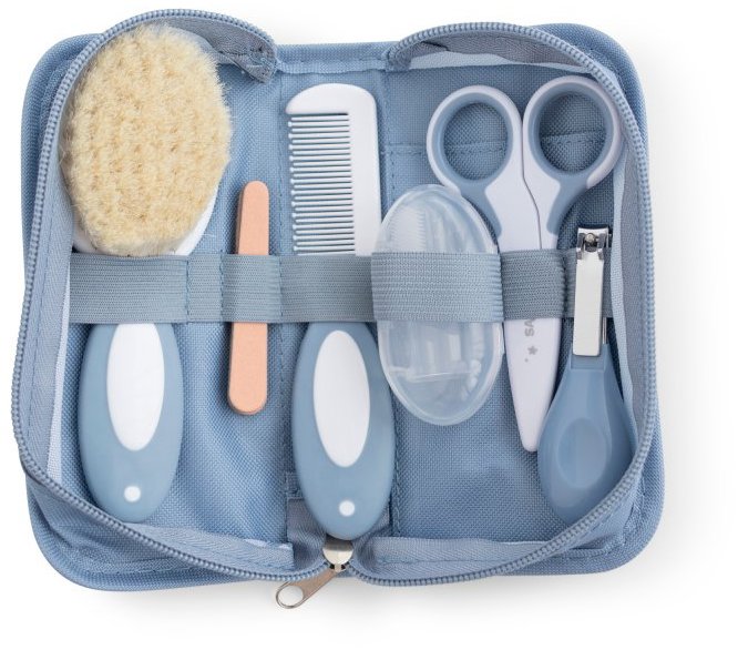 Saro Baby Hygienický set v textilním pouzdře Blue