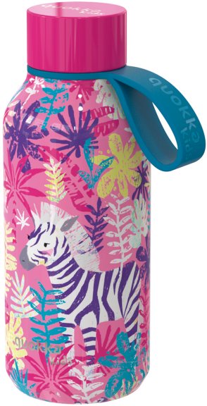 Quokka Termoláhev Solid, 330 ml, zebras