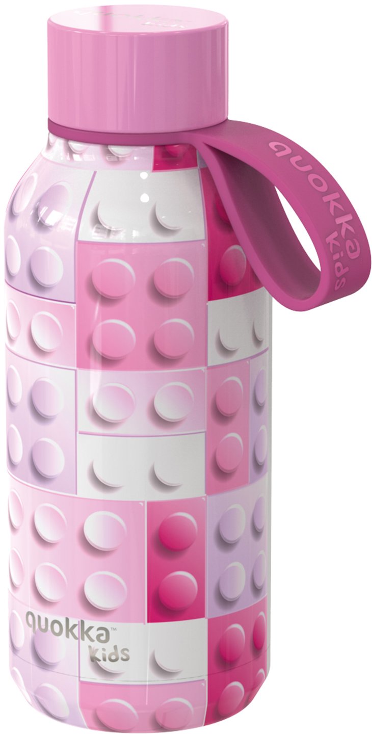 Quokka Termoláhev Solid, 330 ml, pink bricks