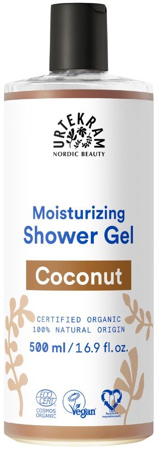 Urtekram BIO Hydratační sprchový gel s kokosovým nektarem 500 ml