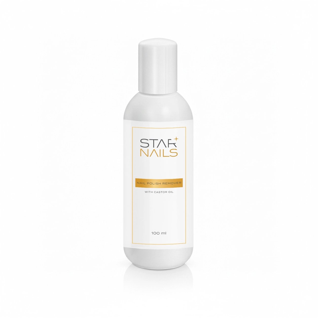 Starnails Nail Polish Remover with Castor Oil, 100 ml