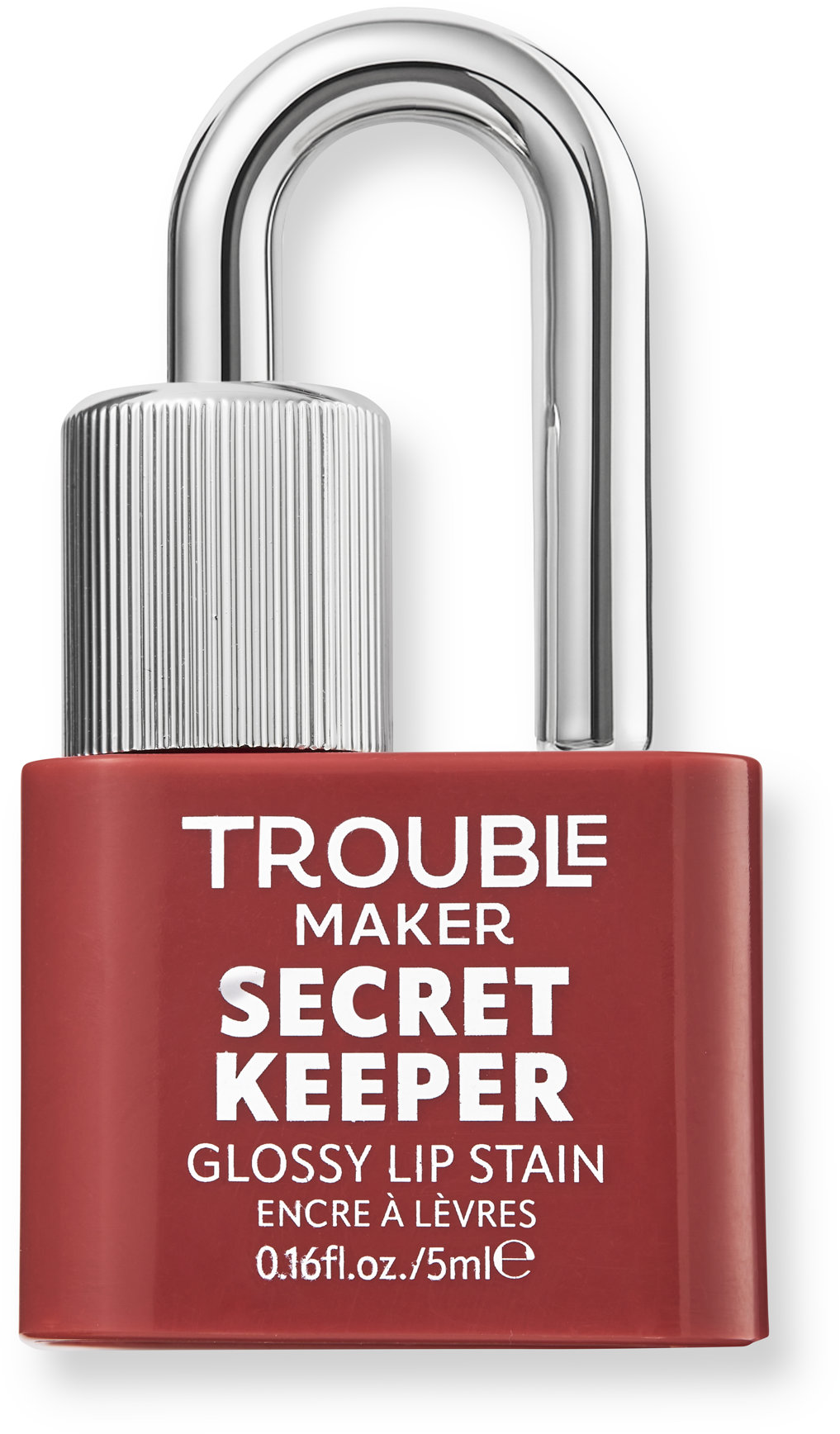 Trouble Maker Secret Keeper Lip Gloss Stain Just Us Rose Mauve 5 ml