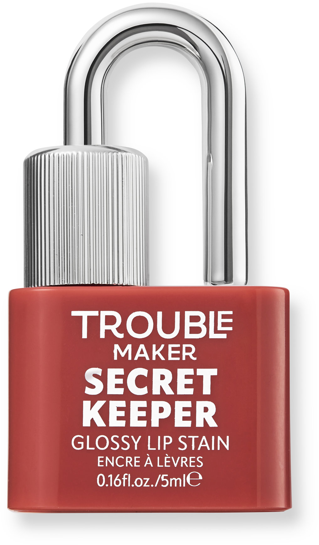 Trouble Maker Secret Keeper Lip Gloss Stain Shifty Biz Rose Nude 5 ml