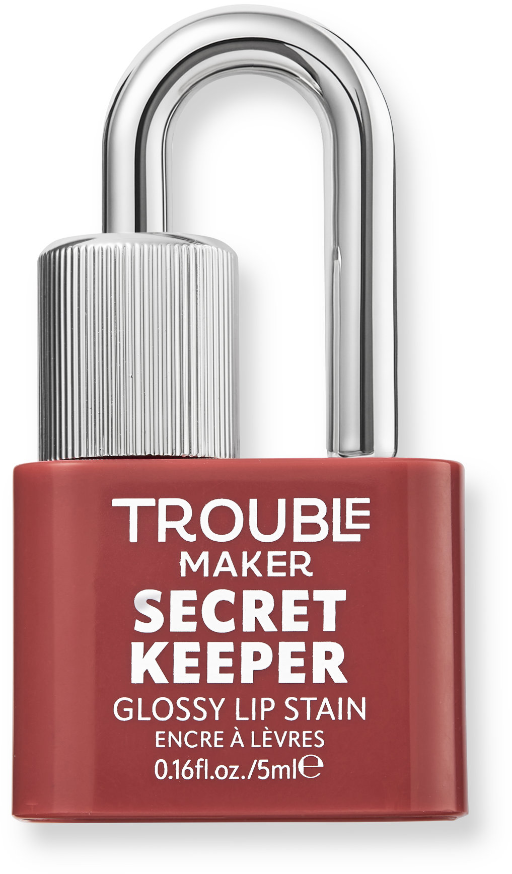 Trouble Maker Secret Keeper Lip Gloss Stain Trickish Caramel Nude 5 ml