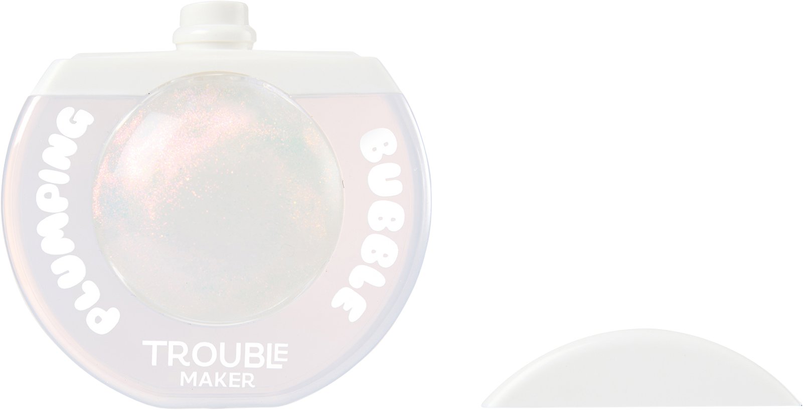 Trouble Maker Bubble Trouble Plumping Shimmer Lipgloss Lily Clear 12 ml