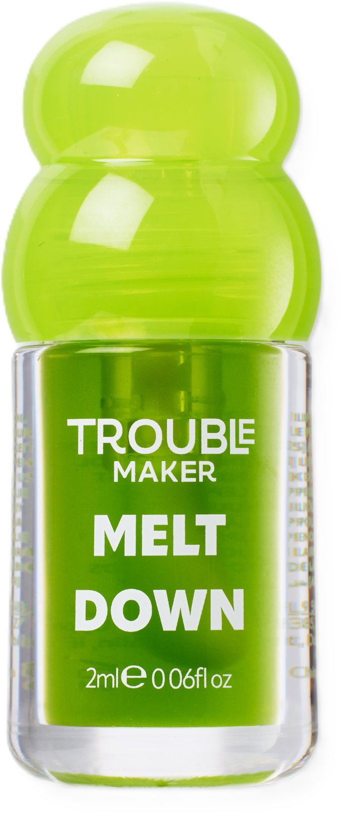 Trouble Maker Melt Down Lip Oil Dizzy Busy Green 2 ml