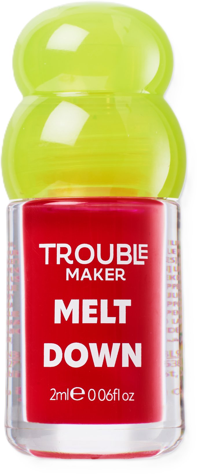 Trouble Maker Melt Down Lip Oil Overload Pink 2 ml