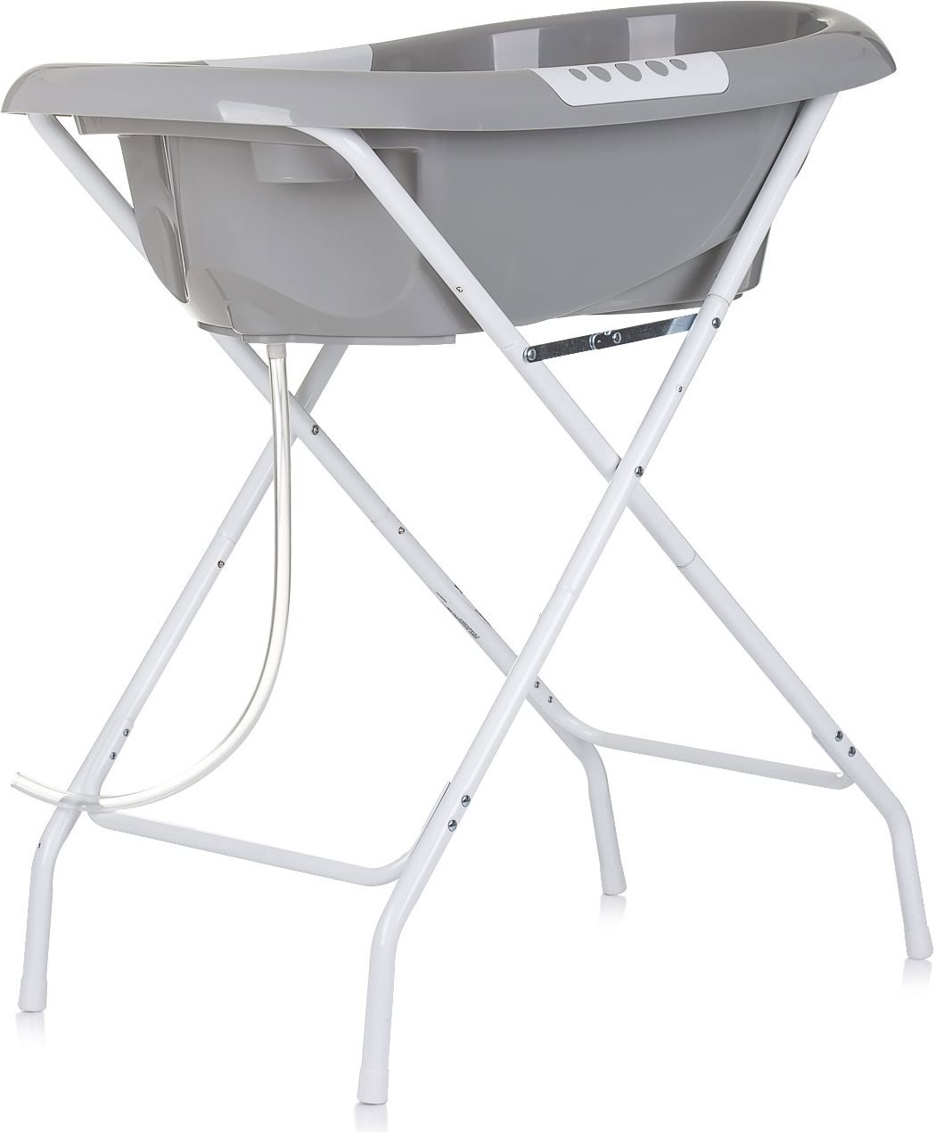 CHIPOLINO Noemi Vanička se stojanem, 90 cm, grey