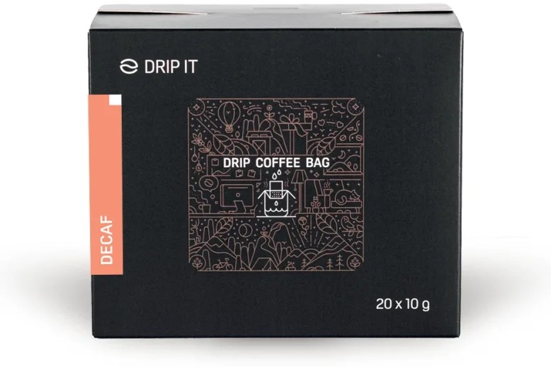 Drip it Káva ve filtru Decaf 20 × 10 g