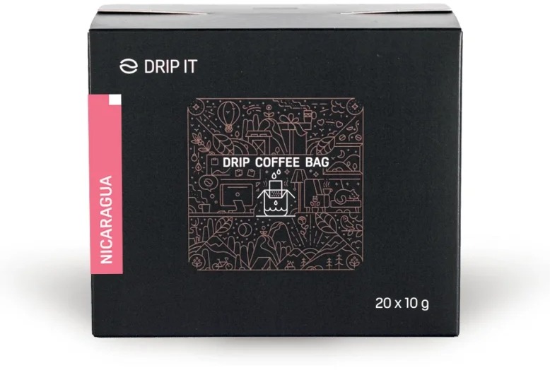 Drip it Káva ve filtru Nicaragua del Rio Coco 20 × 10 g